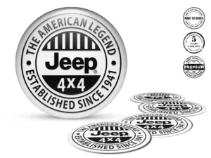 Jeep Adesivi Cerchio Edizione Upgrade Cupola Stile